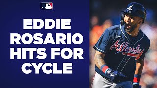 Eddie Rosario hits for the cycle!