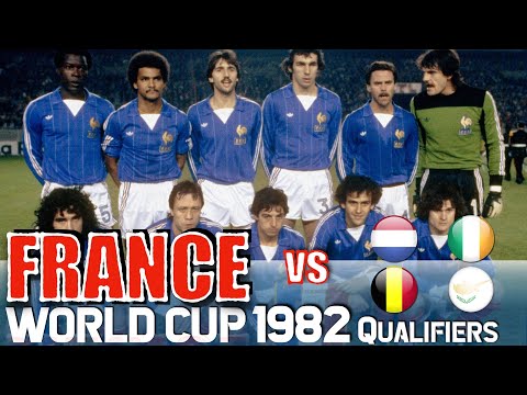 France World Cup 1982 All Qualification Matches Highlights | Road to Spain