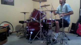 88 fingers louie tomorrow starts today & selfish means drum cover