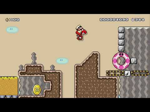 SMC 8-2: Volcanic Panic by Ninja! - Super Mario Maker 2 - No Commentary 1by