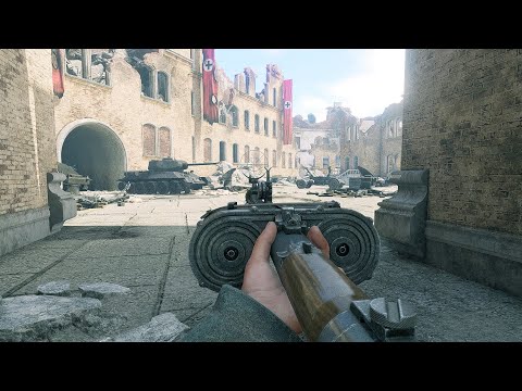 Enlisted Gameplay - German Forces VS Soviet Forces - Kroll Opera House | Battle of Berlin