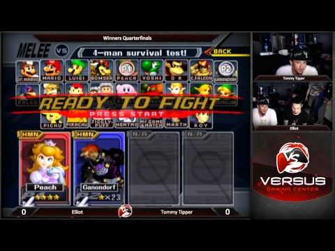 07/05/15 Versus Weekly Melee - Tommy Tipper (Ganon) vs Elliot (Peach)
