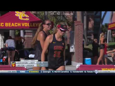 Beach Volleyball: USC 5, Cal 0 - Highlights 3/28/17