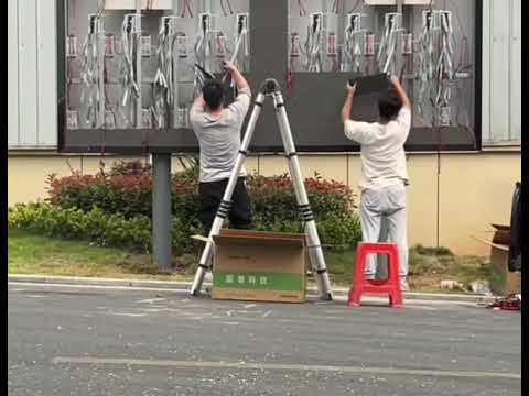 3.62×2.02m Double-Pole LED Billboard
