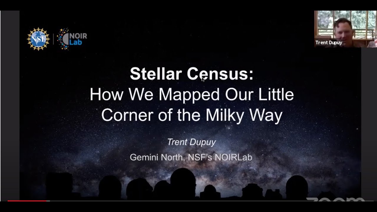 Live from NOIRLab @ Gemini: Stellar Census with Dr. Trent Dupuy