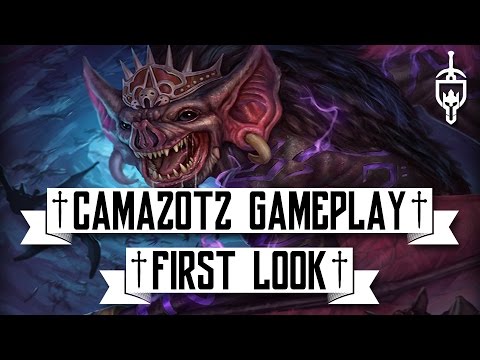 NEW GOD CAMAZOTZ HAS INSANE DAMAGE POTENTIAL - Incon - Smite