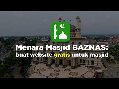 Menara Masjid BAZNAS