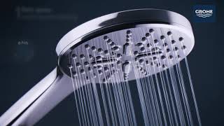 Grohe Rainshower SmartActive 310 doucheset mono rond met thermostaatkraan - Chroom