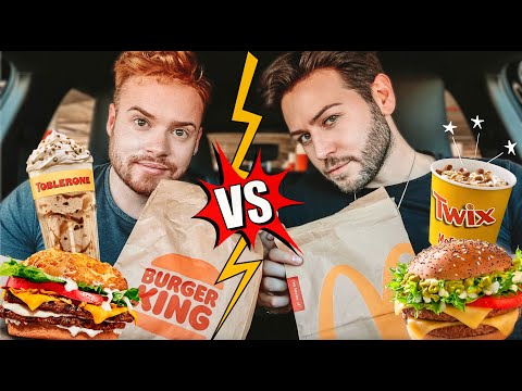 We tried out the new summer offerings: Burger King vs. McDonald's 🍔