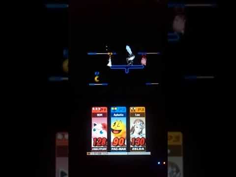 Jigglypuff vs. Pac-Man vs. Zelda (Super Smash Bros. for 3DS)