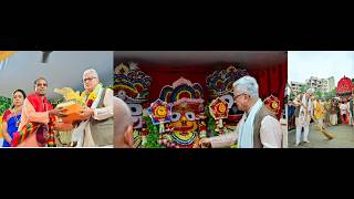18.07.2026: Governor performs the puja to mark the commencement of the Shri Jagannath Rath Yatra in Mumbai