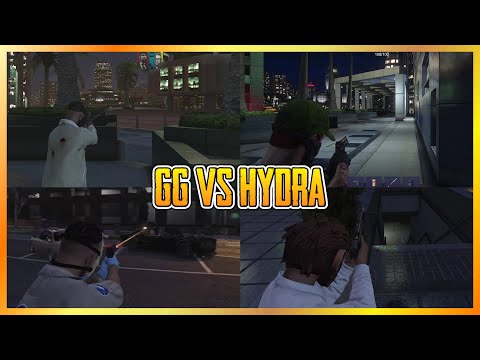 HYDRA vs GG At Cerberus (Multi POVs) | NoPixel GTA RP