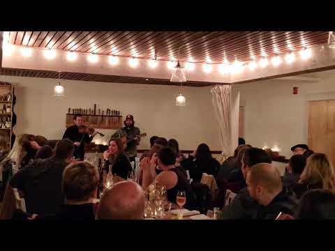 Luke Price and Jonathan Trawick at Portland Pop-up Serenade with Spaghetti Western theme