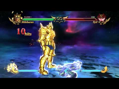 Saint Seiya: Soldiers' Soul : Aldebaran Combo Great Horn BBA