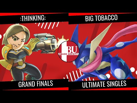 BU Smash Society Season 12 Week 8 - :thinking: (Mii Gunner) vs Big Tobacco (Greninja, PT) [Grands]