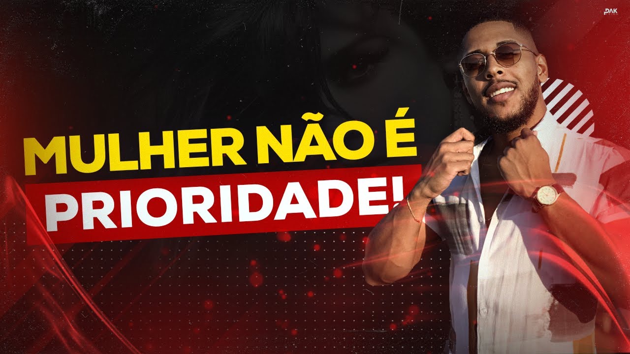 MULHER NÃO É PRIORIDADE