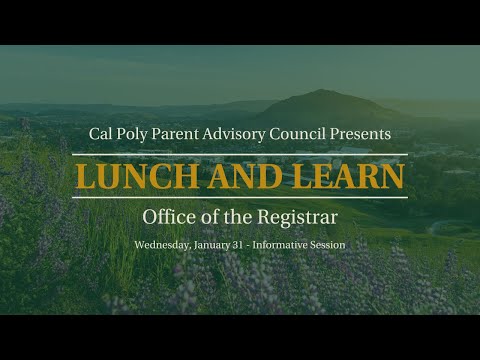 Cal Poly Registrar