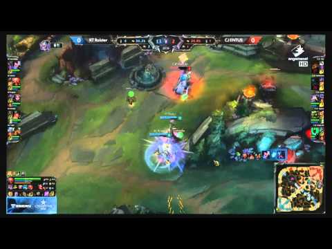 KT Rolster Ssumday (Yasuo) v/s CJ Entus I Game 1 LCK  Summer 2015 Highlights