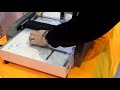 SBM-A3 high quality manual booklet maker and folding machine for office and school use