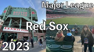 【Red Sox2023】アメリカ生活最後のメジャーリーグ観戦｜アメリカ｜ボストン在住｜野球｜メジャーリーグ｜吉田選手｜レッドソックス｜Red Sox｜Vlog
