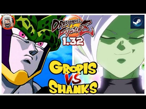 DBFZ Shanks vs Gropis (Vegeta, Cell, Janemba) vs (SuperBaby2, Zamasu, Frieza