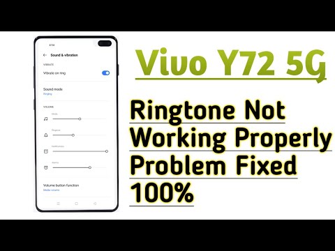Vivo Y72 5G || Incoming Call Ringing Problem Fixed