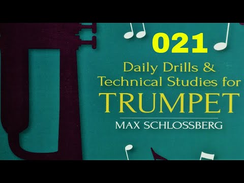 Max Schlossberg Long Notes Drills for Trumpet 021