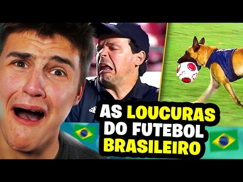 BRITISH REACTS TO AS LOUCURAS DO FUTEBOL BRASILEIRO