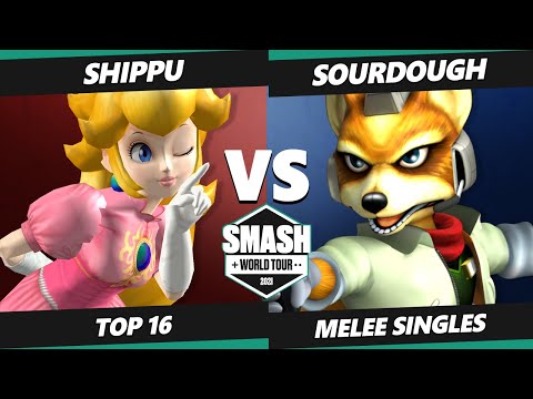 SWT East Asia Top 16 - Shippu (Peach) Vs. Sourdough (Fox) Smash Melee Tournament