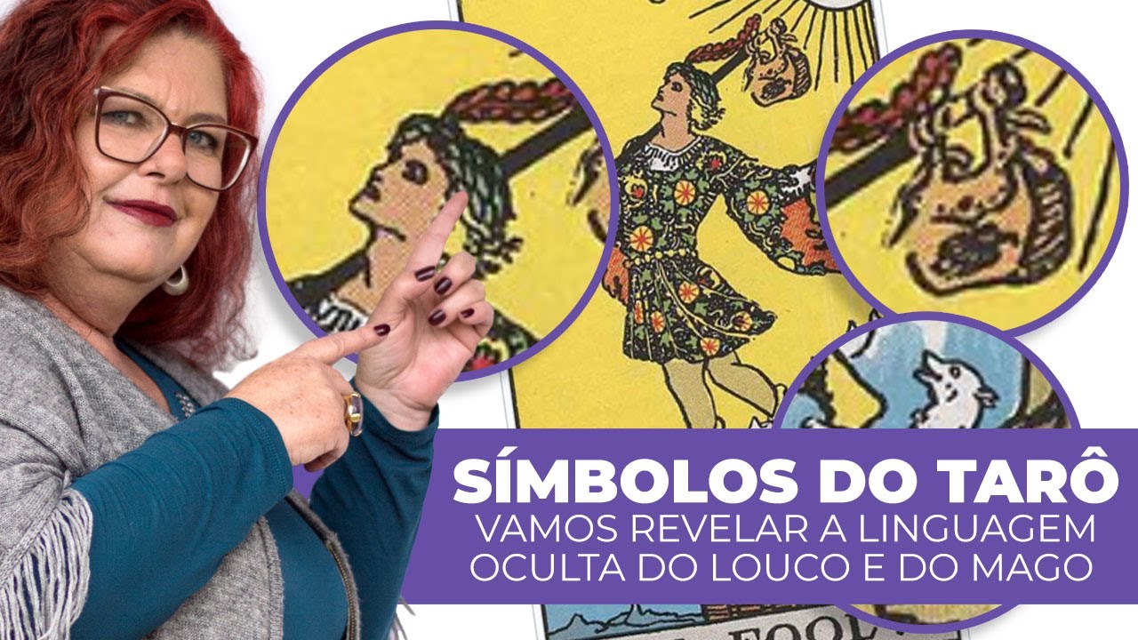 NOVA SÉRIE DE LIVES: OS SÍMBOLOS DO TARÔ -  O LOUCO E O MAGO
