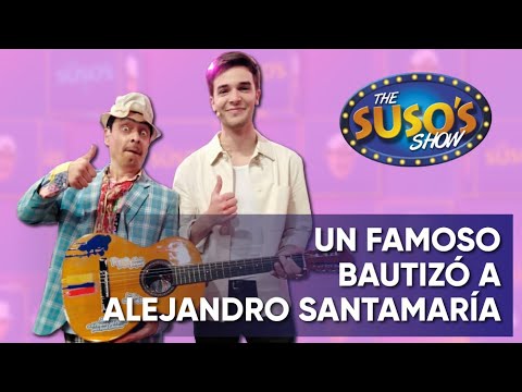 ¡La nueva promesa de la música! ALEJANDRO SANTAMARÍA en #TheSusosShow Caracol Televisión