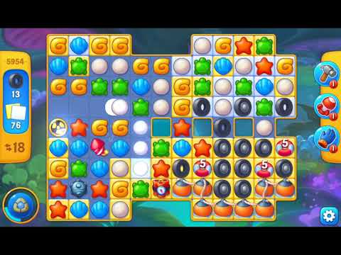 Fishdom 2021 - Level 5954   #playrix #fishdom #gaming