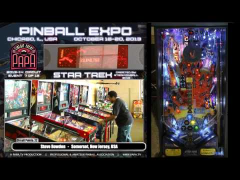 PAPA Circuit Event: Pinball Expo 2013 - Steve Bowden vs Jim Belsito