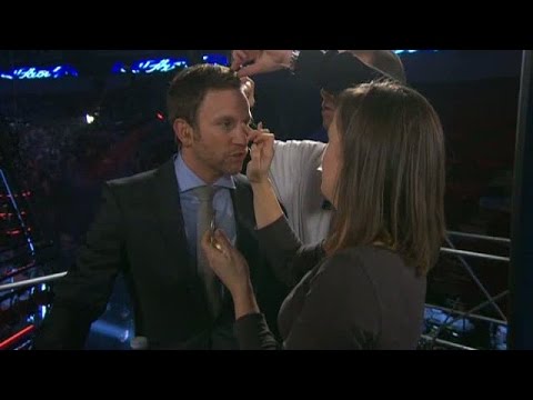 Peter Jihde blodig under genrepet - Idol Sverige (TV4)