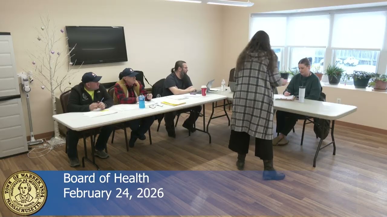 From the Board of Health