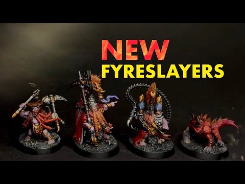 Warcry. Vulkyn Flameseekers Unboxing and comparison