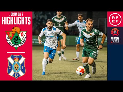 Resumen #PrimeraFederación | CP Cacereño 0-0 CD Tenerife | Jornada 7 | Temp. 25/26