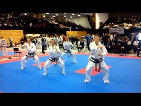 Irish TKD Association Senior Team Pattern World Cup 2012