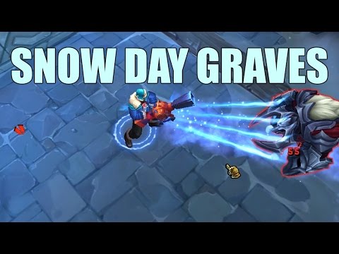 LoL Snow Day Graves Skin Spotlight