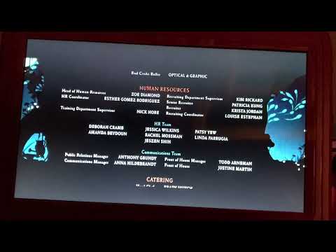Legend Of the guardians end credits