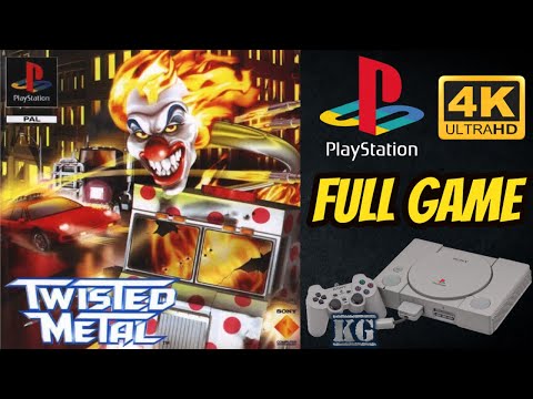 Twisted Metal | PS1 | 4K60ᶠᵖˢ UHD🔴 | Gameplay Walkthrough Longplay Full Movie Game
