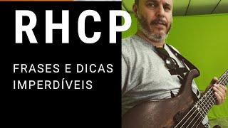 Red Hot Chili Pepers -bass lines- tab- player- Aula de baixo 2021