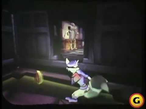 Retro GAMESPOT - Sly Cooper and the Thevius Raccoonus Live Presentation part 2