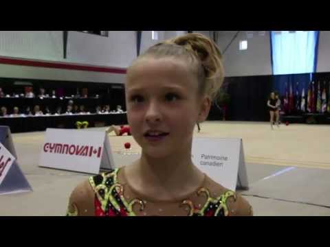 Interview: Alexandra Shtrevensky - 2013 Canadian rhythmic gymnastics novice champion