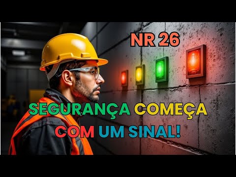 NR 26 – Sinalização de Segurança: Entenda as Cores e Placas que Salvam Vidas no Trabalho