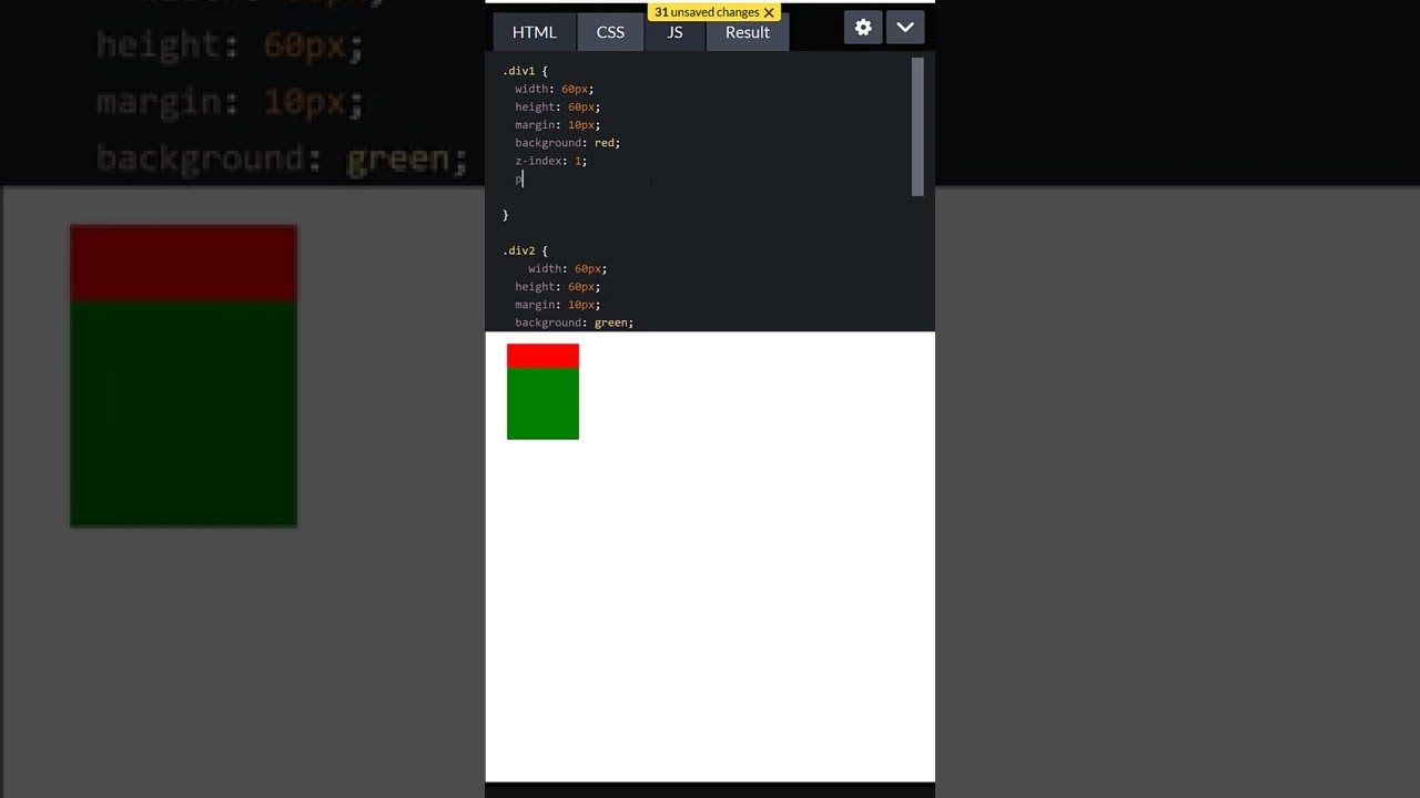 What is Z index in CSS example? Tipseri