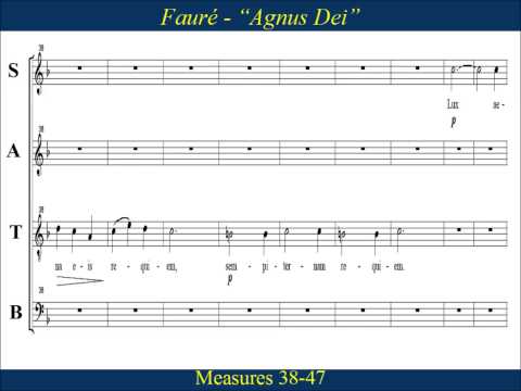 Faure Requiem - Op48 - 5 - Agnus Dei - Alto