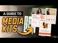 How To Make A Trendy Media Kit To Show Your Stats