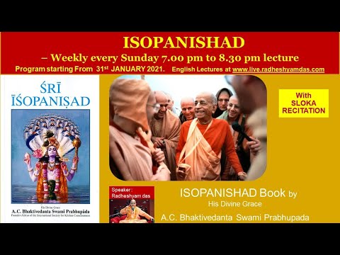 SRI ISOPANISAD, Mantra 5_Radheshyam Das