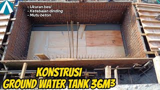 GWT Ground Water Tank work process